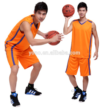 100% Polyester beste Qualität Mesh-Basketball-Uniform / Basketball Jersey